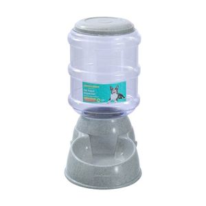 Paws and Claws Barrel Pet Food Dispenser 3.8L 32x17.5x31cm Easy To Refill