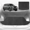 6D Diamond Car Boot Mat for Nissan Patrol Y62 (Y62)2013-Current-Cargo Mat-Black-Outback GT