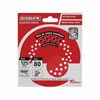 Diablo 125mm 80 Grit Hook & Loop Random Orbital Sanding Discs - 10 Pack