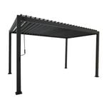 Mimosa 3 x 4m Lava Portsea Louvre Semi Permanent Gazebo