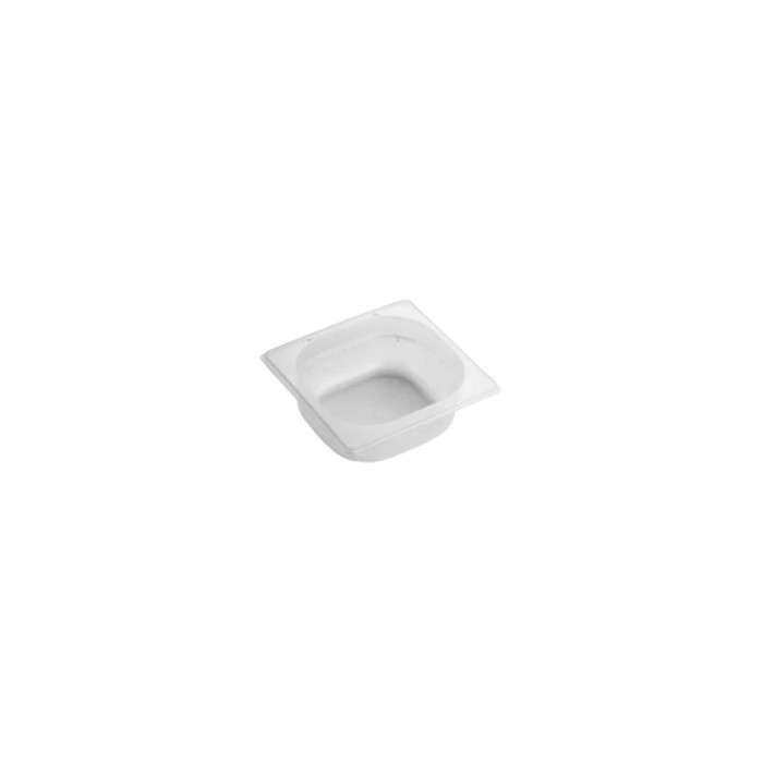 Inox Macel Gastronorm Pan Polypropylene 1/6 Size 176x162x65mm / 1.0Lt