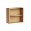 Kaboodle 200-299mm Oak Latte Customisable Shallow Med Wall Open Shelf