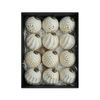 Catzon 12 Pcs Elegant Christmas Ball Ornaments 8CM Shatterproof Pendants for Holiday Decor-Gold