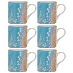 6PK Ashdene Koort Boodja - Heart Country Blue River Mug