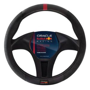 Red Bull Racing 15" Car Steering Wheel Cover Black Universal 38cm