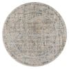 Aubre Contemporary Circular Rug - Aubre Sand 160 X 160 Cm