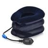 NNEOBA Inflatable Cervical Neck Traction Pillow Pain Relief Device Blue