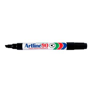 Artline Chisel Tip Permanent Marker 5mm (Pack of 12) (Black)