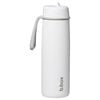 B.box Insulated Flip Top Bottle 690ml - White Out