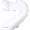 Dreamgenii Nursing Breast Feeding Pregnancy Support Pillow - White