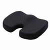Ergonomic U-Shaped Memory Foam Seat Cushion - Coccyx Relief & Posture Support