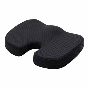 Ergonomic U-Shaped Memory Foam Seat Cushion - Coccyx Relief & Posture Support