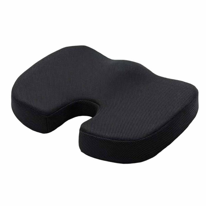 Ergonomic U-Shaped Memory Foam Seat Cushion - Coccyx Relief & Posture Support