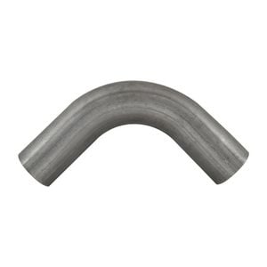 Aluminised Steel 2.25 Inch O.D. 90 Degree Mandrel Bend Exhaust Pipe