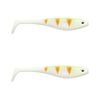 2x Rapala Soft Peto 18cm Paddle Tail Shad Lures - Sunny Snow
