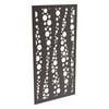 ProtectorAl 300-940w x 941-1840h Black Bubbles Framed Composite Decorative Panel