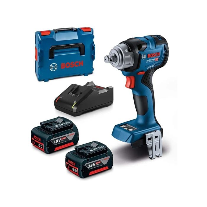 Bosch 18V Brushless 1/2 Inch Impact Wrench Kit GDS 18V-330 HC