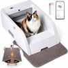 Advwin Automatic Self Cleaning Cat Litter Box With Litter Mat