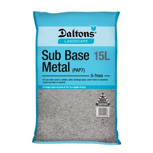Daltons 15L 0-7mm Sub Base Metal