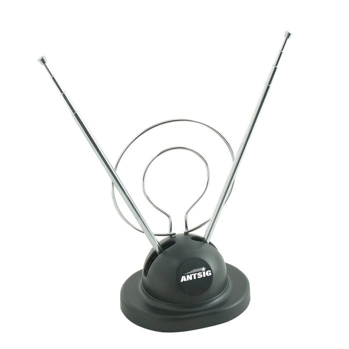 Antsig 14 x 26cm Black Indoor Digital Antenna