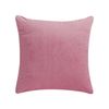 NNEOBA Velvet Pillow Cases Cushion Cover(26-Light Pink)45cmx45cm