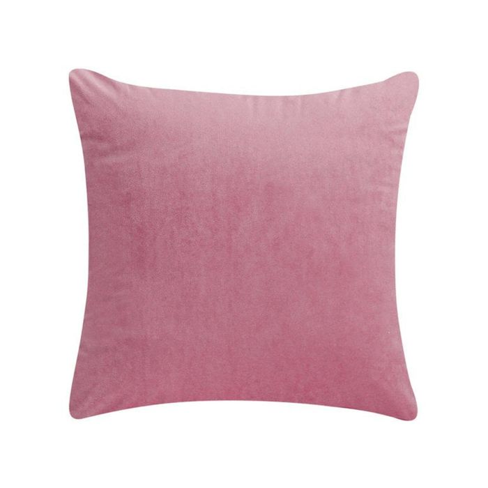 NNEOBA Velvet Pillow Cases Cushion Cover(26-Light Pink)45cmx45cm