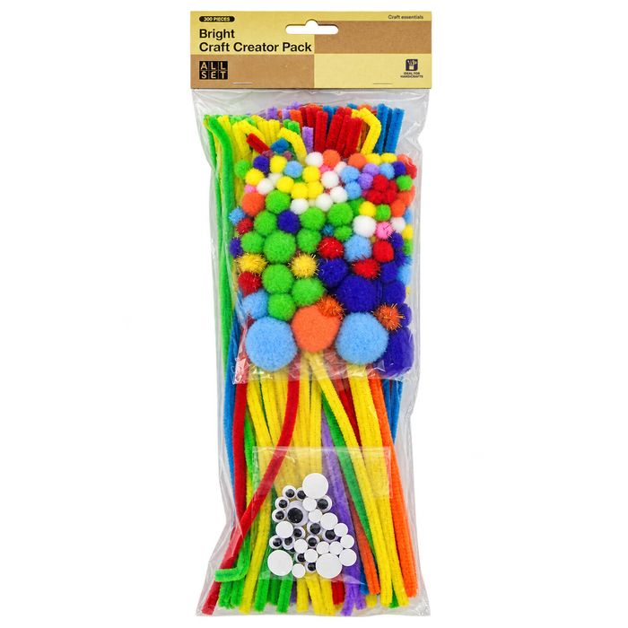 All Set 300 Piece Bright Craft Creator Pack