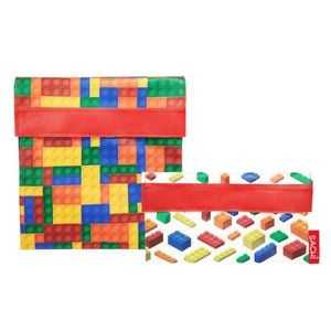 2pc Sachi Reusable Sandwich/Snack Lunch Pockets - Bricks