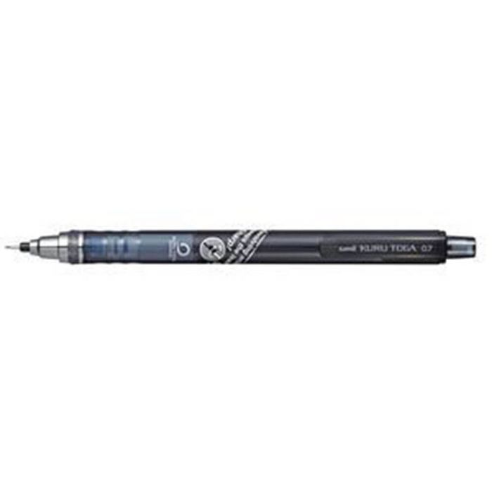 Uni Kuru Toga Mechanical Pencil 0.5mm (Box of 12) (Smoke Barrel)