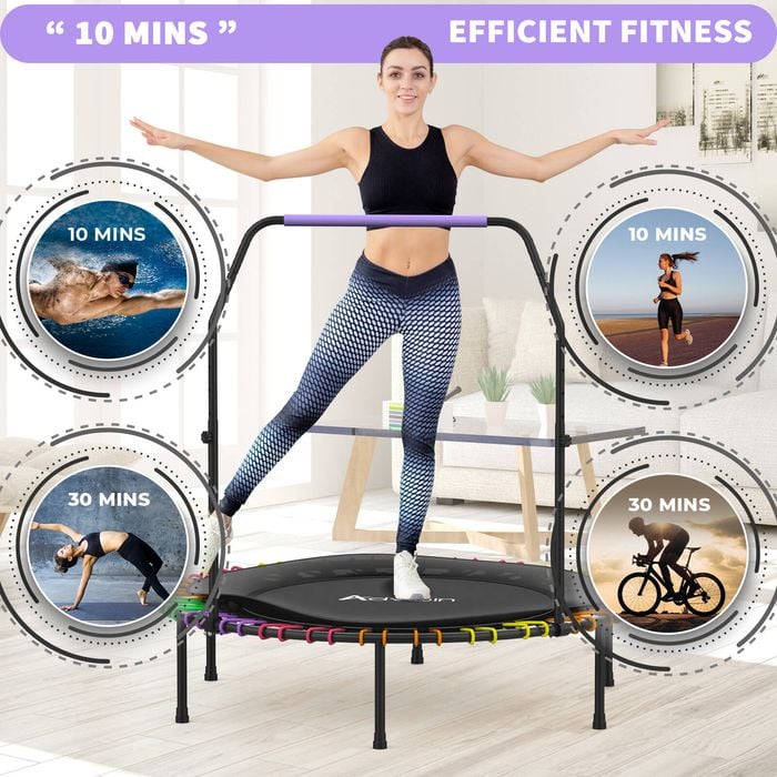 Foldable Trampoline The Best Mini Trampoline ADVWIN 40