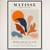 Galrie Coral Over Sun Print by Henri Matisse - Modern Art Decor for Your Home, Black Frame, A3 30 x 42cm (12 x 16inch)