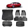 NEW Tesla Model 3 Highland 2023-Onwards All-Weather Front Trunk Rear Boot Rear Well Toolbox Floor Mats