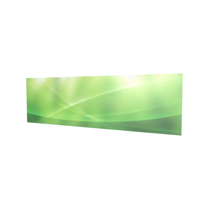 Bellessi 650mm x 895mm x 5mm Motiv Glass Filler Panel - Green Horizon