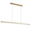 Oriel Lighting Caber LED Pendant Light Ash Wood 120cm