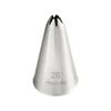 Mondo Stainless Steel #26 Closed Star Piping Tip Icing Cake Decorating Nozzle SL
