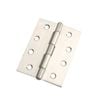 Lane 100mm Satin Stainless Steel Fixed Pin Butt Hinge