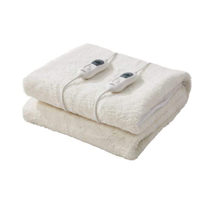 Bedra Bedding Electric Heated Blanket Fully Fitted Fleece Underlay Winter Pad King
