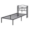 Artiss Bed Frame Single Size With Charging Station Wave