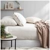 Renee Taylor Comfort T’s Organic Jersey Fitted & Pillowcase Ecru Double