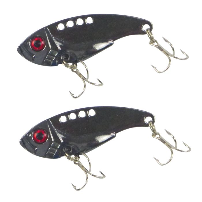 Finesse Metal Blade, Black Chrome, 55mm, 2 Pack