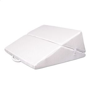 STARRY EUCALYPT Wedge Pillow Memory Foam Cool Gel Set of 2 White
