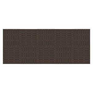 Good Times Decking 200-365 x 2288 x 5720mm Estate Brown Ekodeck 10 Module Kit