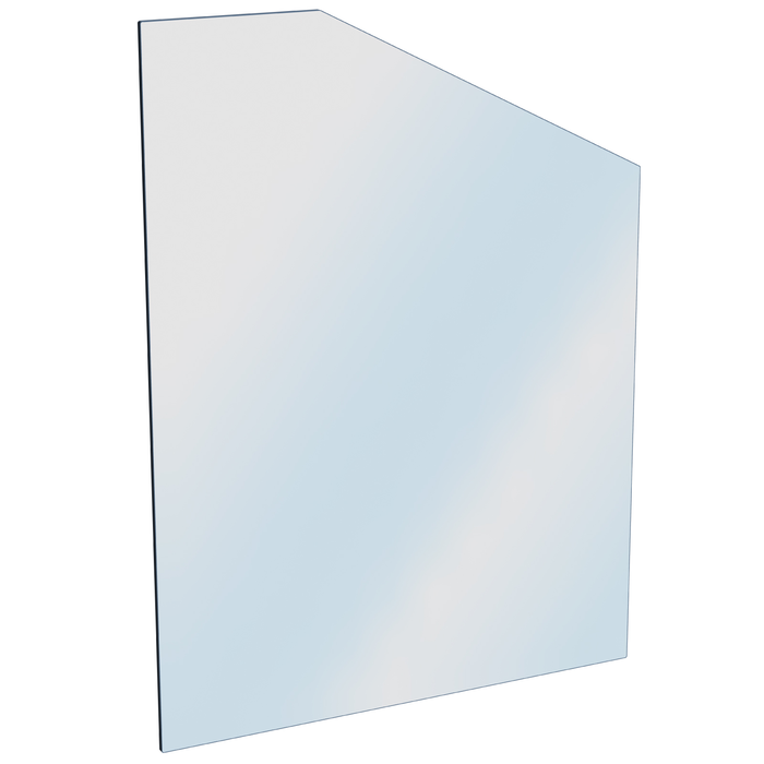 ProtectorAl 1200 x 1600 - 1200 x 12mm Glass Pool Slope Panel