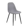 Modern Furniture MAKI Dining Chair 44.5x56cm - Light Grey