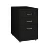 Levede 3 Drawer Office Drawers Cabinet Storage Cabinets Steel Rack Home Black