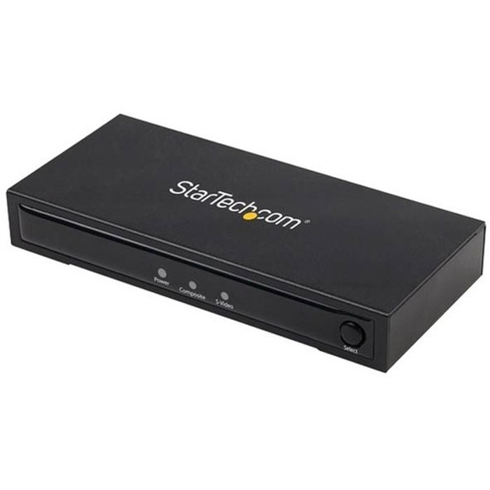 Startech.com S-video Or Composite To Hdmi Converter With Audio - 720p - Ntsc & Pal - Analog To Hdmi Upscaler
