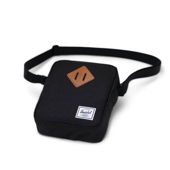 Herschel Heritage Crossbody  with Adjustable Strap in Black