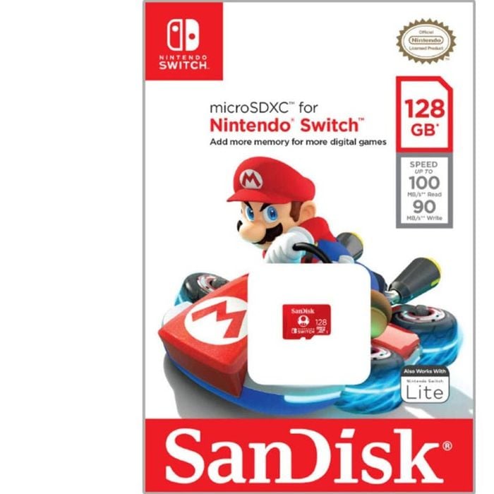 SanDisk 128GB Class 3 Nintendo Switch gaming console Micro SD Card