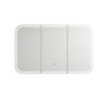 Attica 1200mm Matte White Porta LED Shaving Cabinet With Powerpoint / USB-C