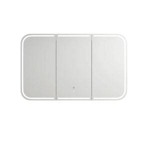 Attica 1200mm Matte White Porta LED Shaving Cabinet With Powerpoint / USB-C